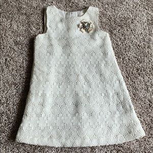 Girls dress with broach